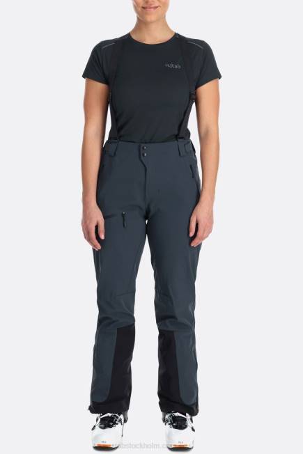 Rab Kvinnor Khroma Ascendor Softshellbyxor N2f2414 Ebenholts