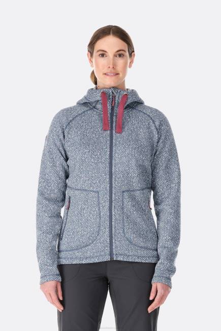 Rab Kvinnor Amy Hoody N2f2365 Bering Hav