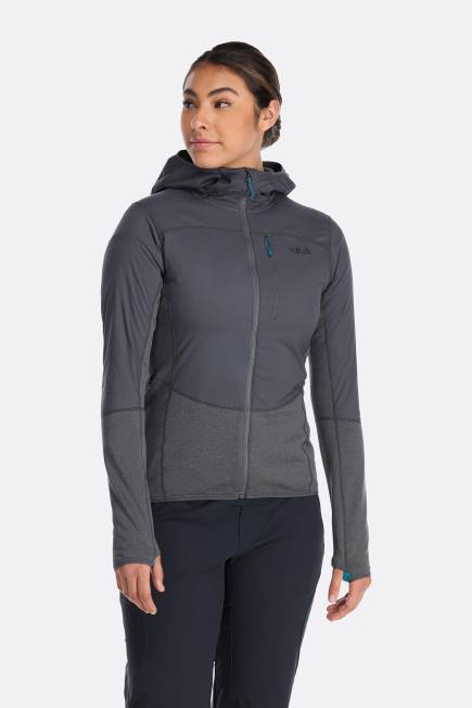 Rab Kvinnor Ascendor Toppmöte Hoody N2f2372 Grafen