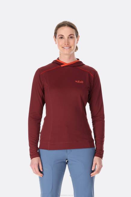 Rab Kvinnor Kraft Hoody N2f2273 Djup Ljung