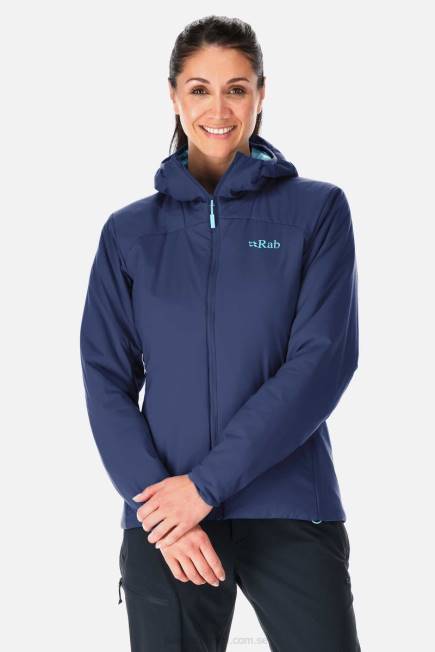 Rab Kvinnor Xenair Alpine Ljudisolerad Jacka N2f2116 Djupt Bläck
