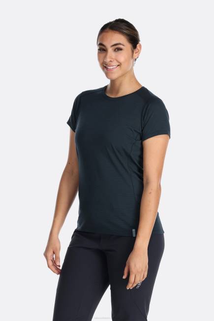 Rab Kvinnor Syncrino Bas T-shirt N2f2277 Beluga