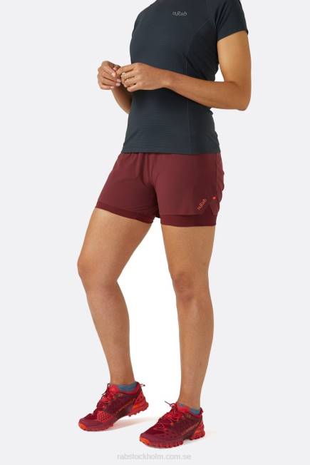 Rab Kvinnor Talus Trail Shorts N2f2483 Djup Ljung