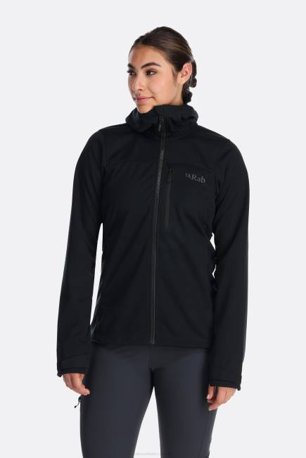 Rab Kvinnor Scimitar Windstopper Jacka N2f2237 Svart