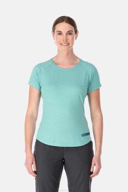Rab Kvinnor Lateral Tee N2f2396 Smältvatten