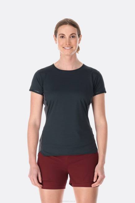 Rab Kvinnor Sonic Ultra T-shirt N2f2290 Vitvit/grafen