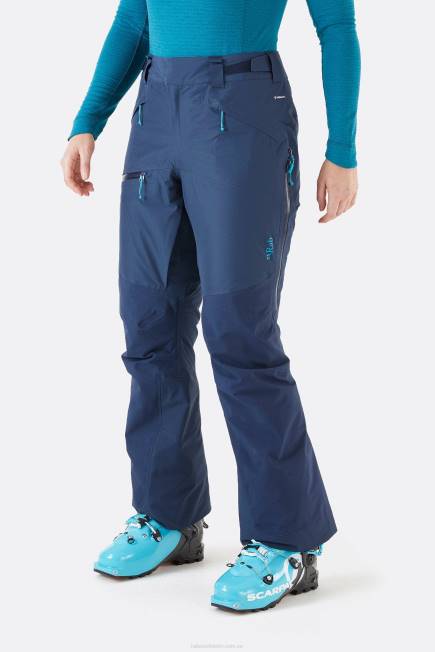 Rab Kvinnor Khroma Volition Gore-tex Byxor N2f2417 Djupt Bläck
