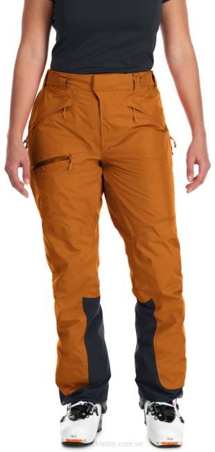 Rab Kvinnor Khroma Volition Gore-tex Byxor N2f2418 Marmelad
