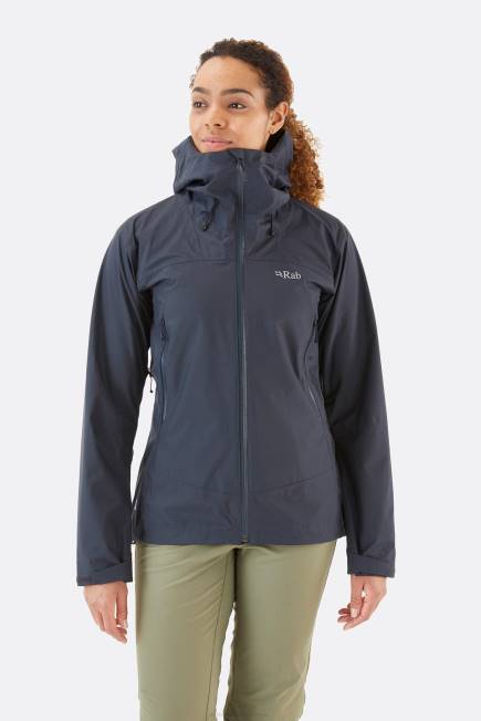 Rab Kvinnor Arc Eco Vattentät Jacka N2f2193 Beluga