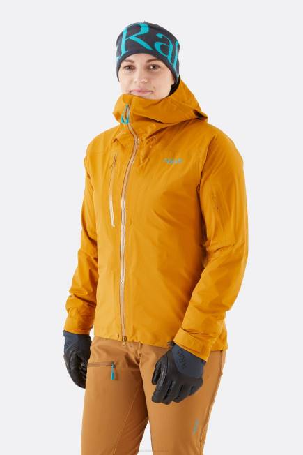 Rab Kvinnor Khroma Cirque Gore-tex Jacka N2f2220 Mörk Butternut