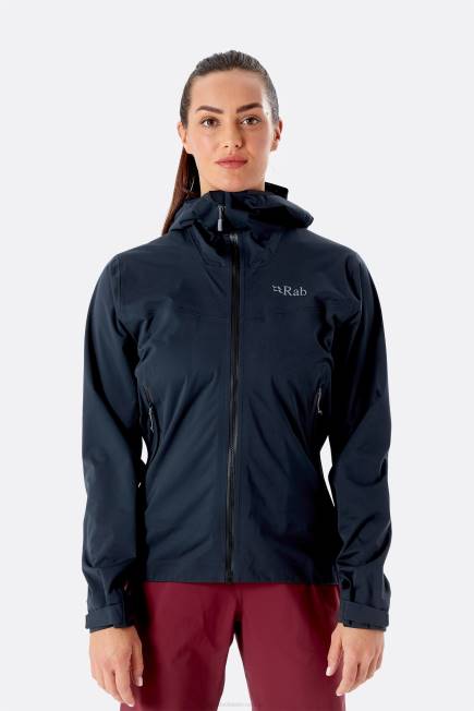Rab Kvinnor Kinetic 2.0 Vattentät Jacka N2f2204 Beluga
