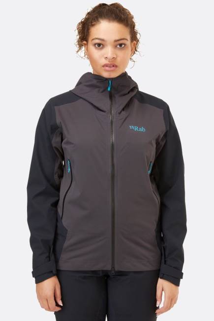 Rab Kvinnor Kinetic Alpine 2.0 Vattentät Jacka N2f2213 Antracit