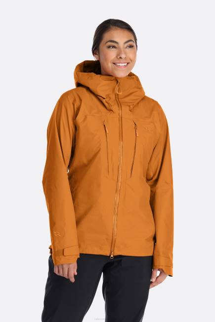 Rab Kvinnor Latok Alpin Gore-tex® Pro-jacka N2f2190 Marmelad