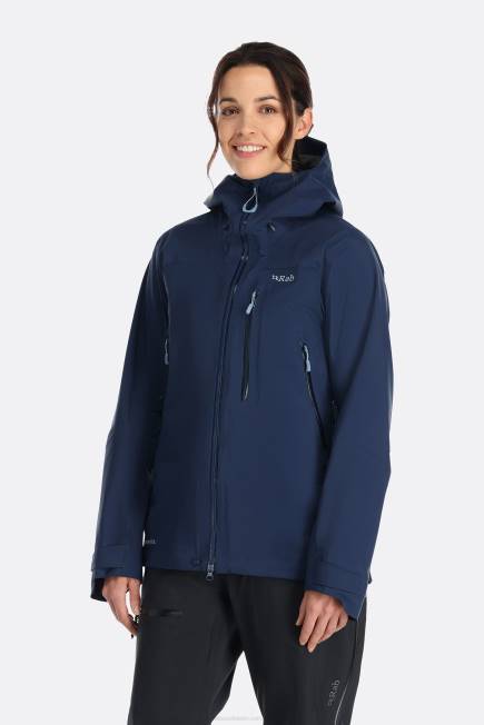 Rab Kvinnor Zanskar Gore-tex® Jacka N2f2200 Djupt Bläck