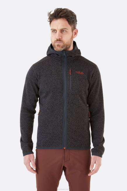 Rab Män Quest Fleece Hoody N2f2956 Antracit