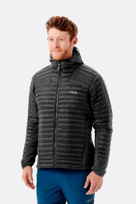 Rab Män Cirrus Flex 2.0 Isolerad Huvajacka N2f2806 Svart