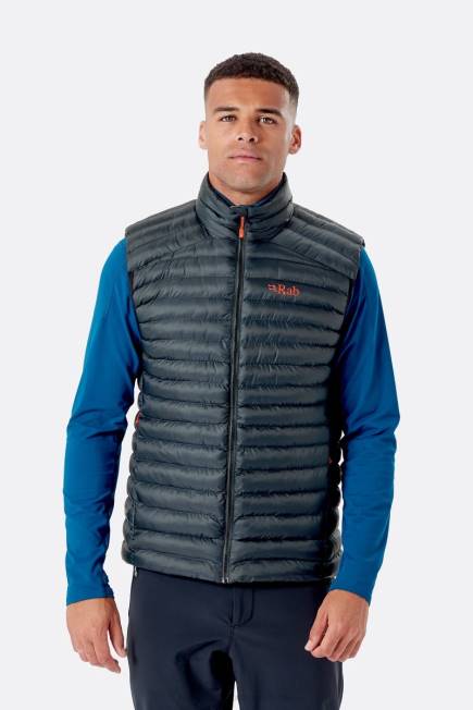 Rab Män Cirrus Isolerad Väst N2f2829 Beluga