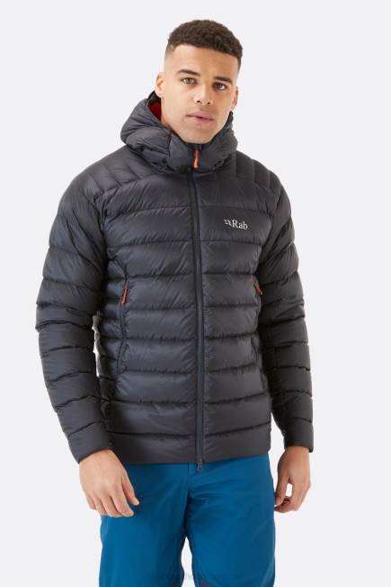 Rab Män Electron Pro Dunjacka N2f2725 Antracit