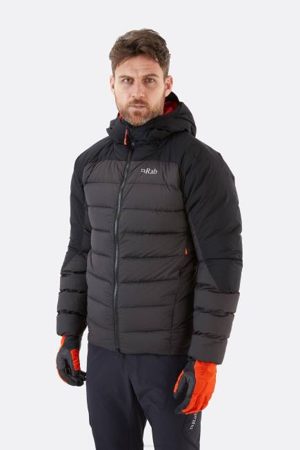 Rab Män Infinity Alpin Dunjacka N2f2814 Svart/antracit
