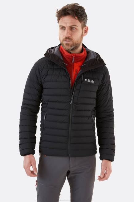 Rab Män Infinity Microlight Dunjacka N2f2787 Svart