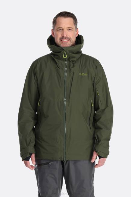 Rab Män Khroma Volition Gore-tex Jacka N2f2833 Armén