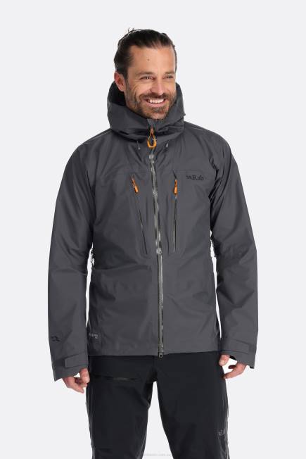 Rab Män Latok Alpin Gore-tex® Pro-jacka N2f2903 Grafen