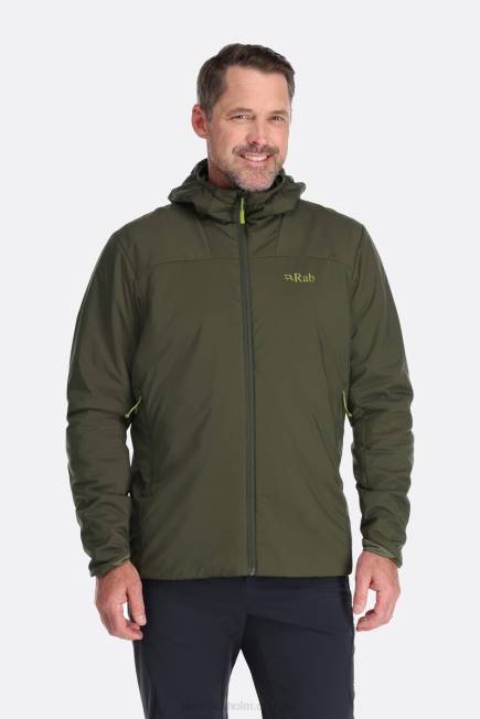 Rab Herr Xenair Alpine Ljudisolerad Jacka N2f2876 Armén