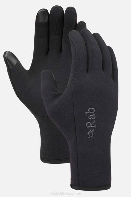 Rab Unisex- Power Stretch Kontakthandske N2f2623 Svart