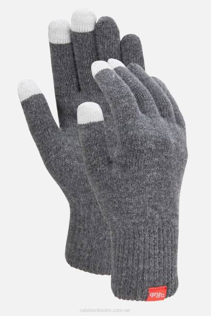 Rab Unisex- Primaloft Handske N2f2650 Träkol