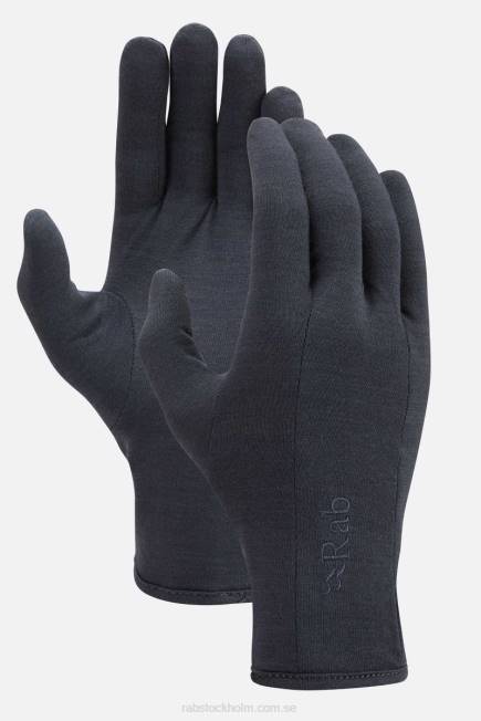 Rab Unisex- Smide 160 Handske N2f2652 Ebenholts
