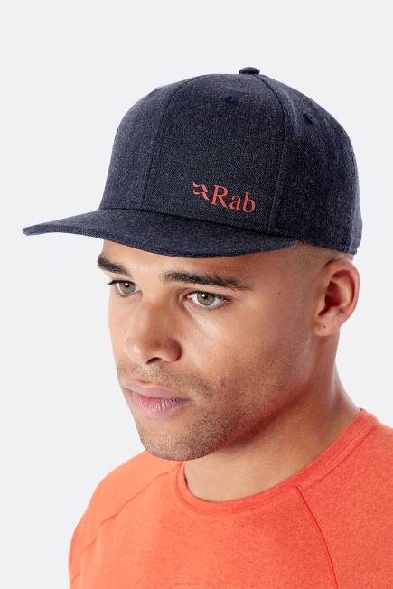 Rab Unisex- Flatjärn Logotyp Lås N2f2602 Ebenholts