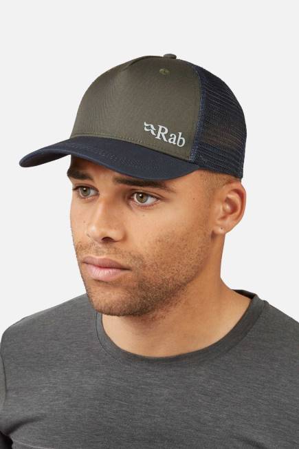 Rab Unisex- Trucker Logotyp Lås N2f2587 Armén