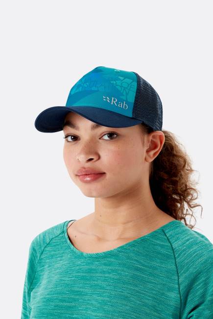 Rab Unisex- Trucker Masters Keps N2f2599 Akvamarin