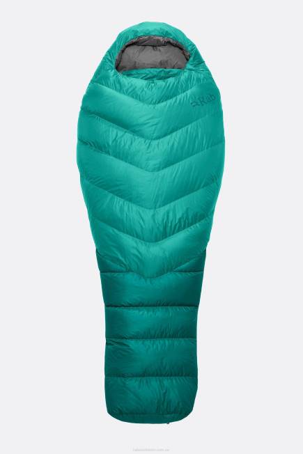 Rab Unisex- Alpin 600 Dunsovsäck (-9c) N2f2985 Påfågelgrön