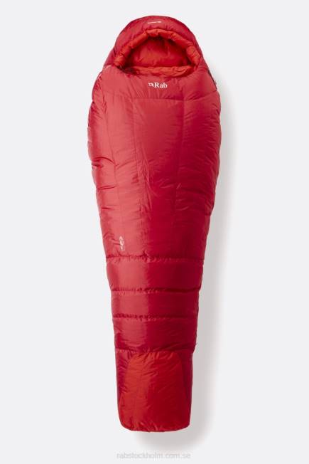 Rab Unisex- Expedition 1000 Dunsovsäck (-30c) N2f2991 Toppmöte Röd